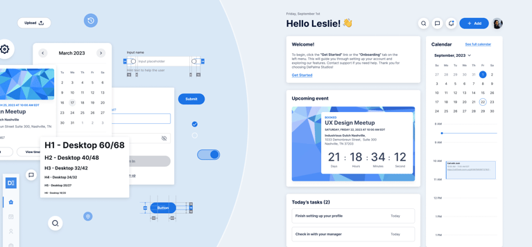 Our Tailored Material Design System